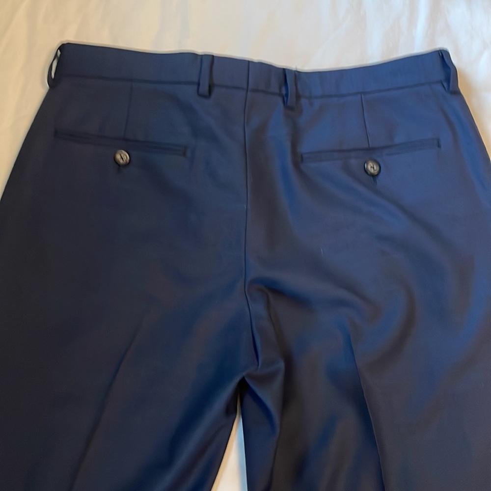 J Crew Bowery Ludlow Slim fit pants Dk Blue